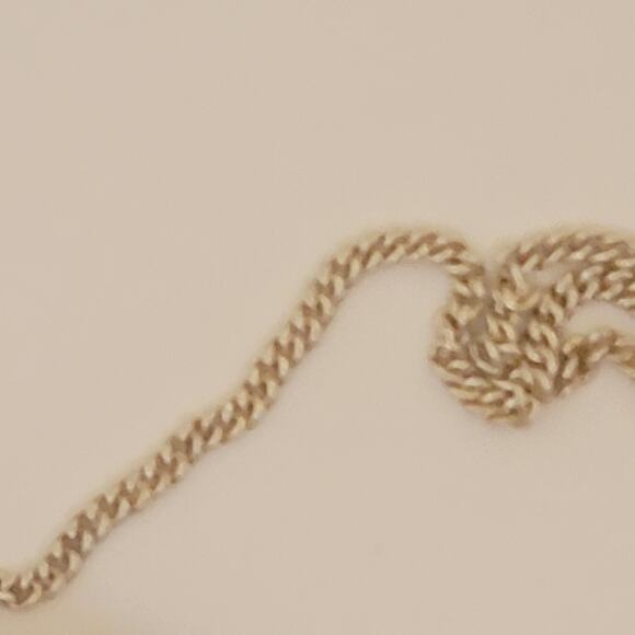 Sterling Silver Blue Solar Quartz Necklace, 22 Inch Handmade Statement Jewelry - Picture 9 of 10